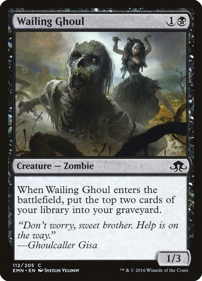 Wailing Ghoul 112 (Eldritch Moon)  - Foil | Good Games Adelaide SA