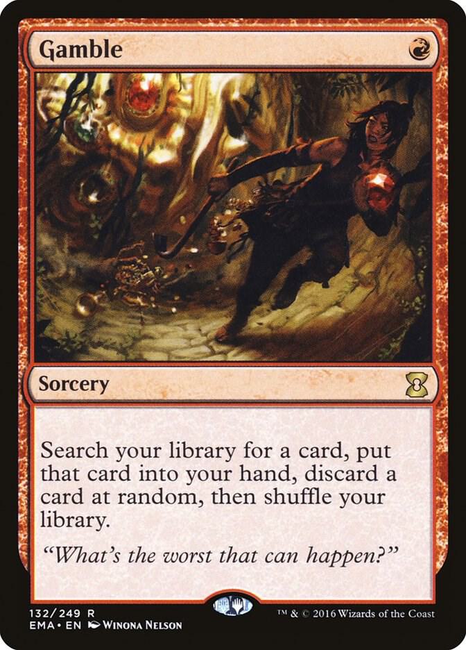 Gamble 132 (Eternal Masters)  - Foil | Good Games Adelaide SA