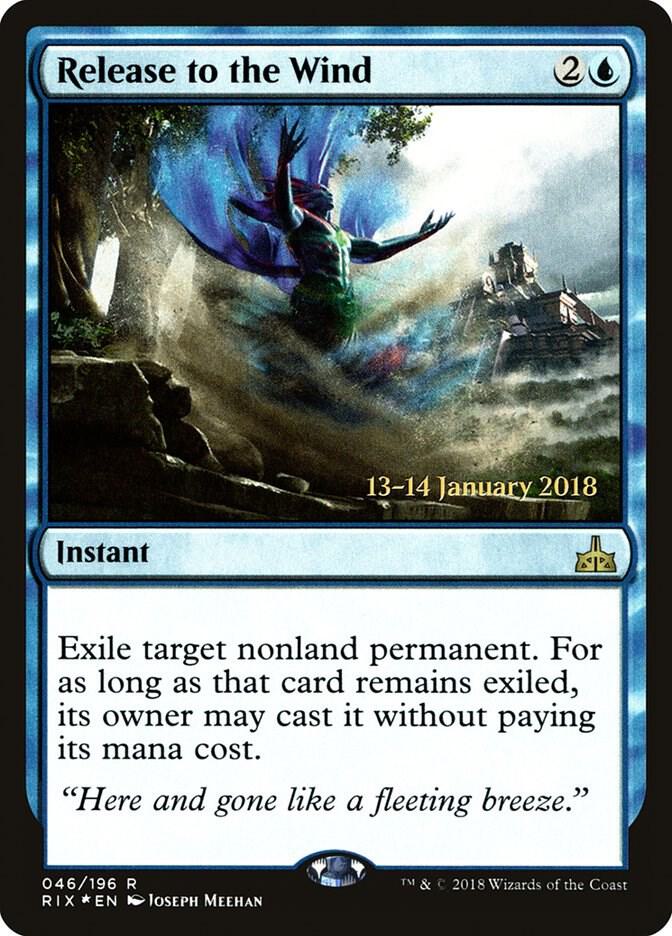 Release to the Wind 46 (Prerelease Cards)  - Foil | Good Games Adelaide SA