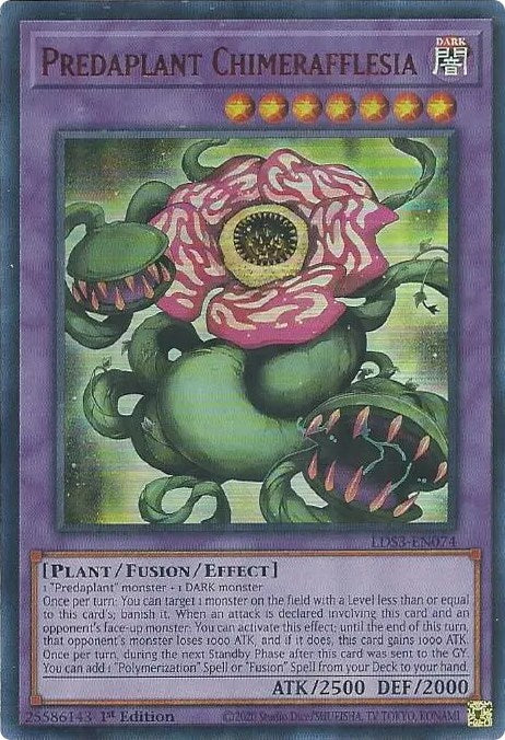 Predaplant Chimerafflesia (Red) [LDS3-EN074] Ultra Rare | Good Games Adelaide SA