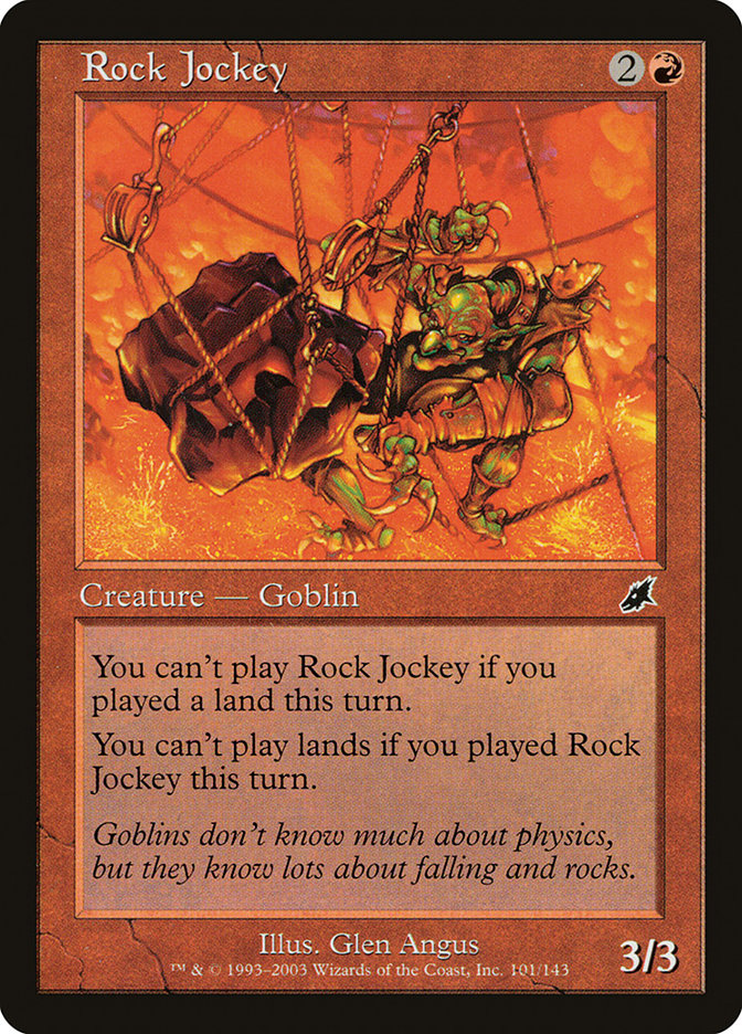 Rock Jockey 101 (Scourge)  - Foil | Good Games Adelaide SA