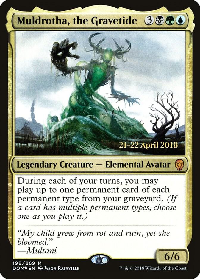 Muldrotha the Gravetide 199 (Prerelease Cards)  - Foil | Good Games Adelaide SA