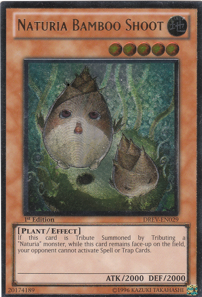Naturia Bamboo Shoot [DREV-EN029] Ultimate Rare | Good Games Adelaide SA