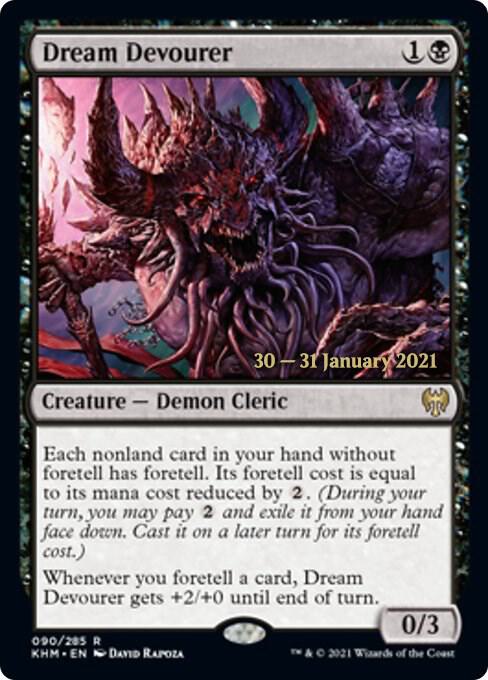 Dream Devourer 90 (Prerelease Cards)  - Foil | Good Games Adelaide SA