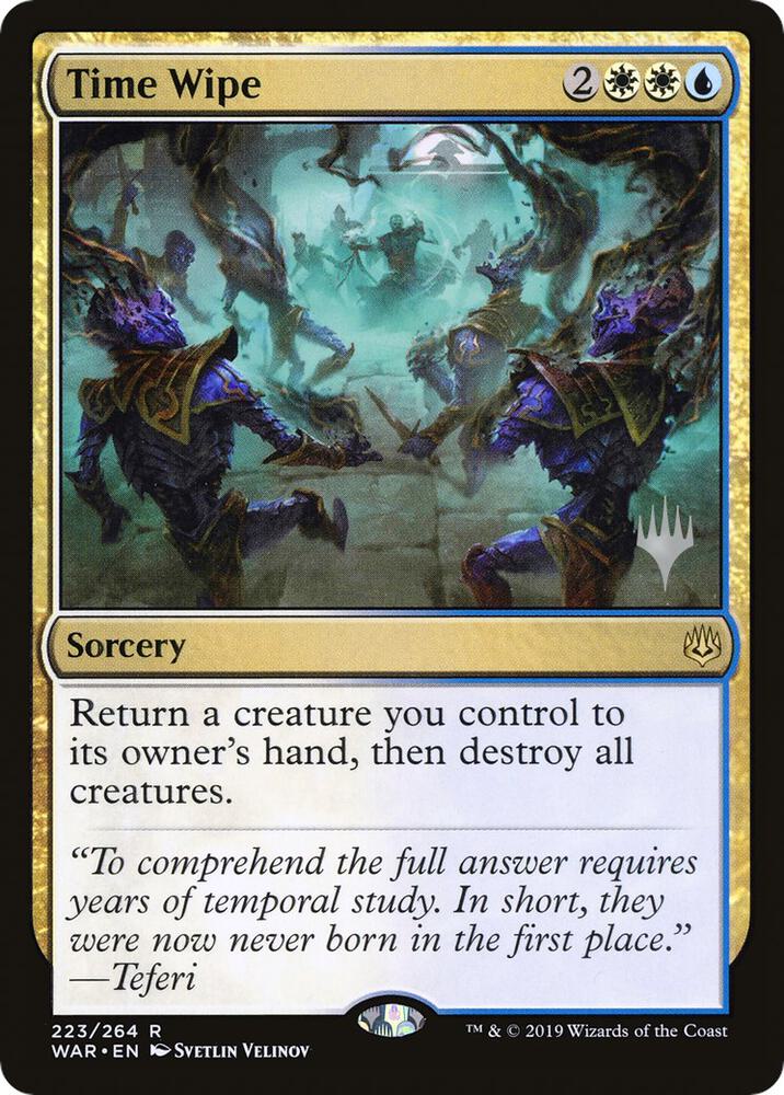 Time Wipe 223 (Promo Pack: Throne of Eldraine)  | Good Games Adelaide SA