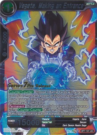 Vegeta, Making an Entrance (Assault of the Saiyans) [BT7-101_PR] | Good Games Adelaide SA