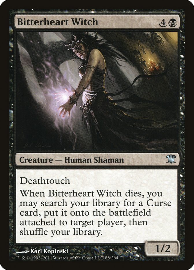 Bitterheart Witch 88 (Innistrad)  | Good Games Adelaide SA