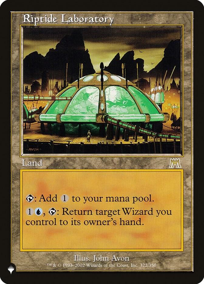 Riptide Laboratory 322/350 (The List Reprints)  | Good Games Adelaide SA