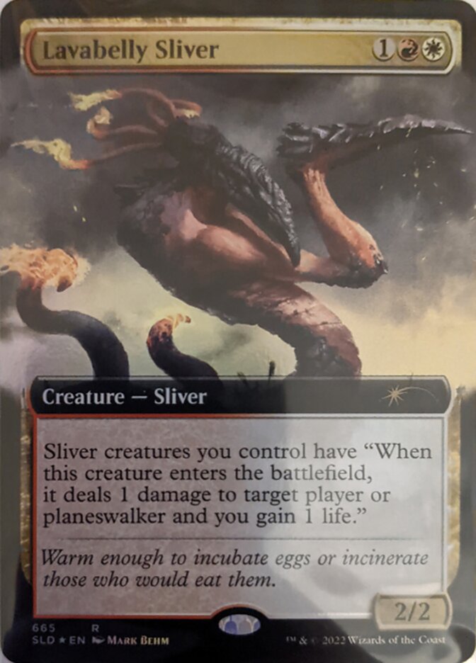 Lavabelly Sliver (Extended Art) [Secret Lair Drop Promos] | Good Games Adelaide SA