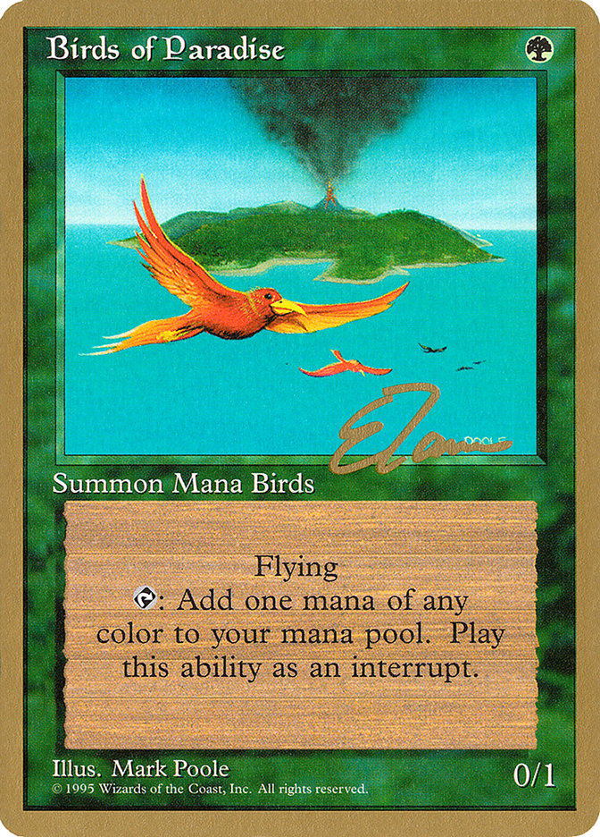 Birds of Paradise (Eric Tam) [Pro Tour Collector Set] | Good Games Adelaide SA