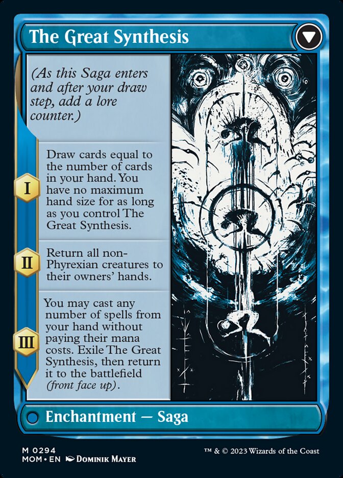 Jin-Gitaxias // The Great Synthesis (Showcase Planar Booster Fun) [March of the Machine] | Good Games Adelaide SA