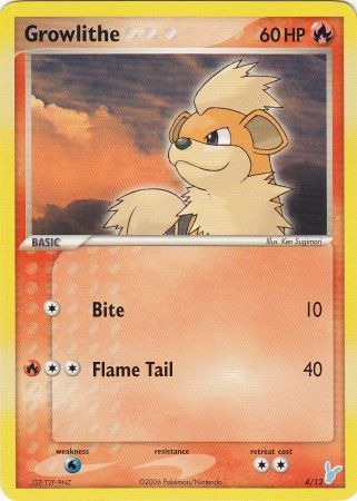 Growlithe (4/12) [EX: Trainer Kit 2 - Minun] | Good Games Adelaide SA