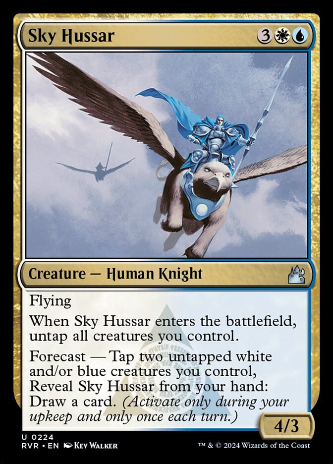 Sky Hussar 224 (Ravnica Remastered)  - Foil | Good Games Adelaide SA