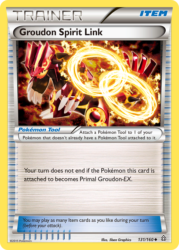 Groudon Spirit Link (131/160) [XY: Primal Clash] | Good Games Adelaide SA