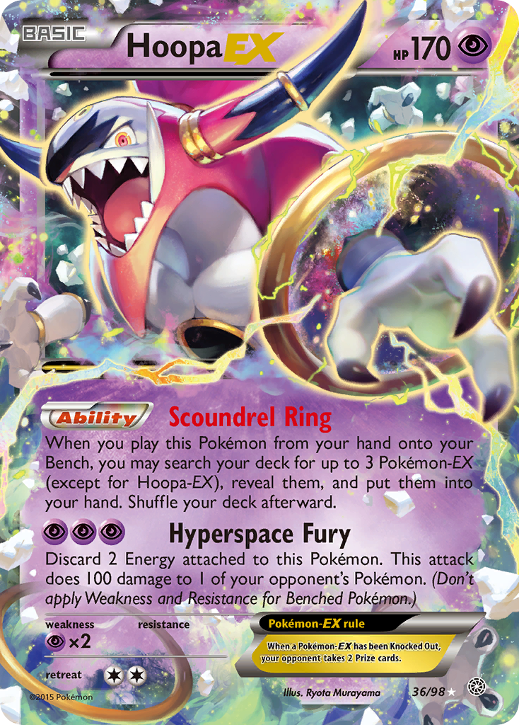 Hoopa EX (36/98) [XY: Ancient Origins] | Good Games Adelaide SA