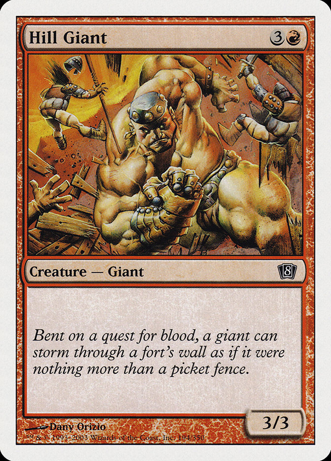 Hill Giant [Eighth Edition] | Good Games Adelaide SA