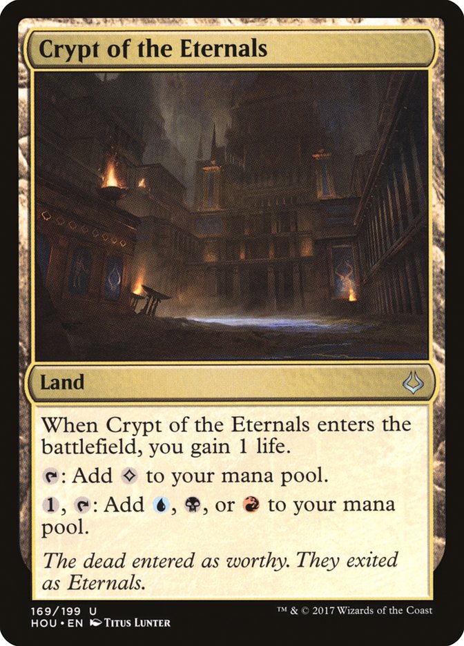 Crypt of the Eternals 169 (Hour of Devastation)  - Foil | Good Games Adelaide SA