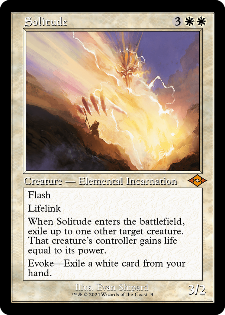 Solitude (Retro) [Modern Horizons 3] | Good Games Adelaide SA