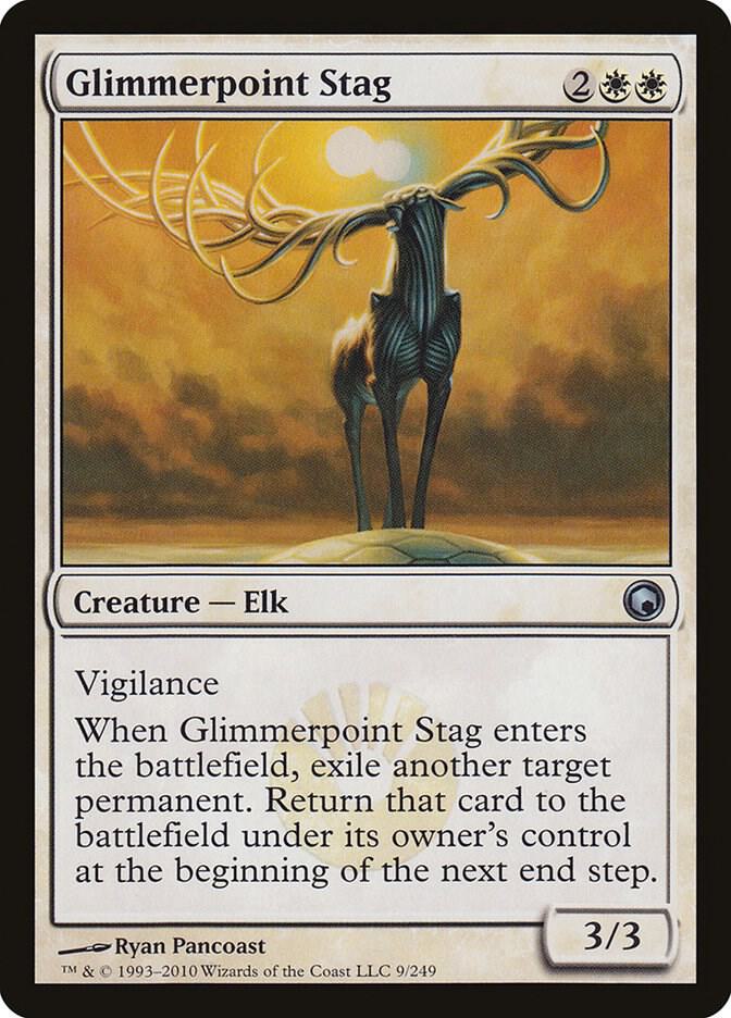 Glimmerpoint Stag 9 (Scars of Mirrodin)  - Foil | Good Games Adelaide SA