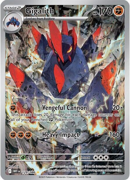 Gigalith 129/086 129/086 (SV: White Flare)  - Holofoil | Good Games Adelaide SA