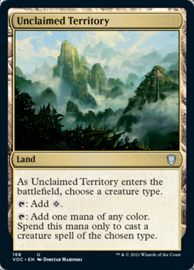 Unclaimed Territory [Innistrad: Crimson Vow Commander] | Good Games Adelaide SA