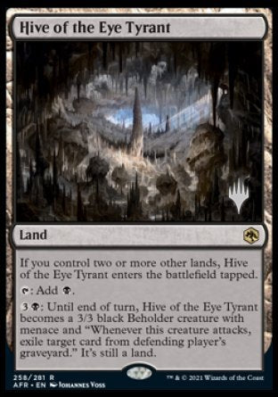 Hive of the Eye Tyrant (Promo Pack) [Dungeons & Dragons: Adventures in the Forgotten Realms Promos] | Good Games Adelaide SA
