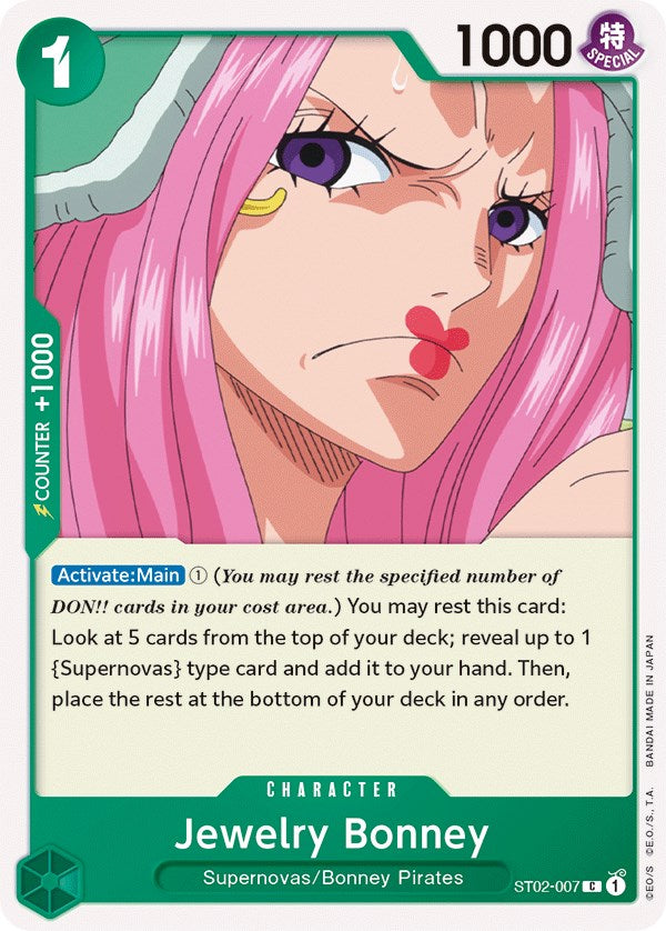 Jewelry Bonney [Starter Deck: Worst Generation] | Good Games Adelaide SA