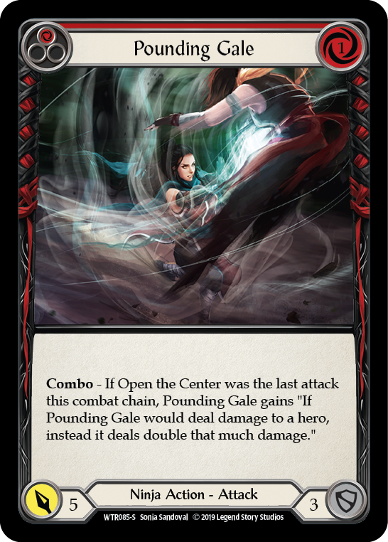 Pounding Gale [WTR085-S] Alpha Print Normal | Good Games Adelaide SA