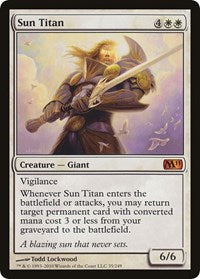 Sun Titan (M11) [Oversize Cards] | Good Games Adelaide SA