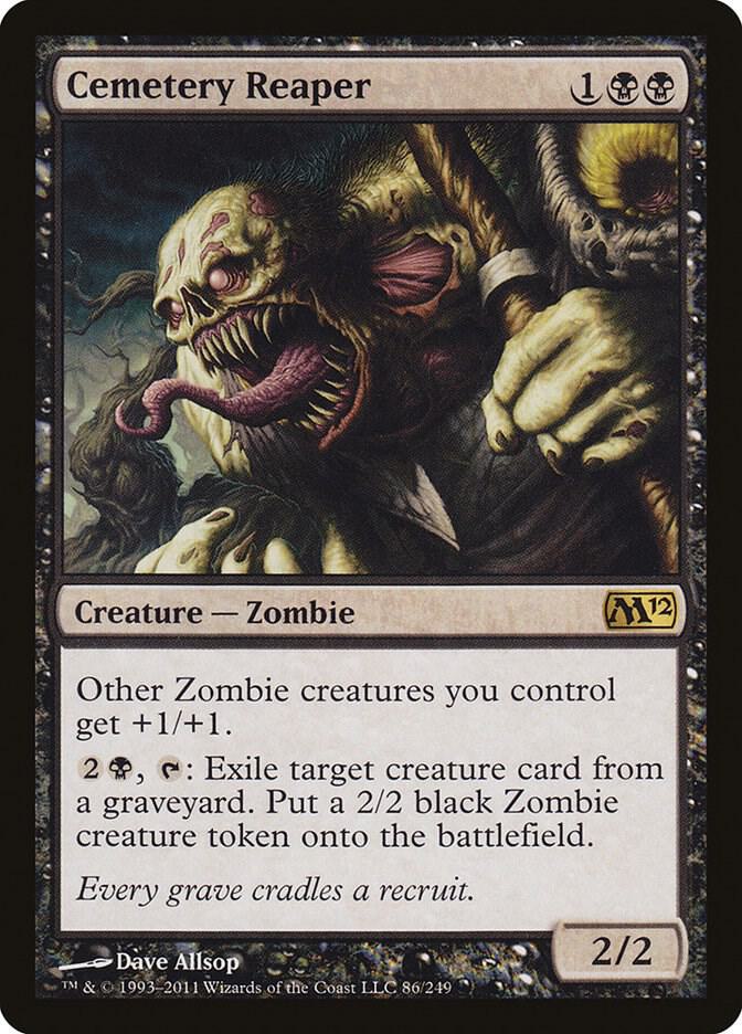 Cemetery Reaper 86 (Magic 2012 (M12))  - Foil | Good Games Adelaide SA