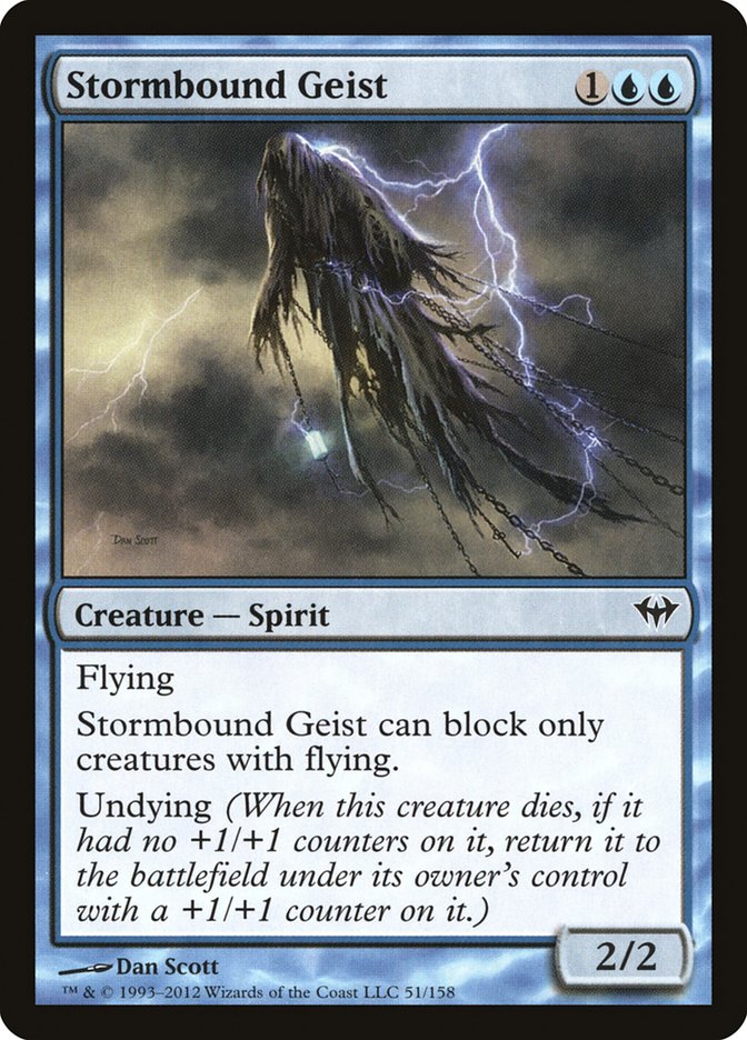 Stormbound Geist 51 (Dark Ascension)  - Foil | Good Games Adelaide SA