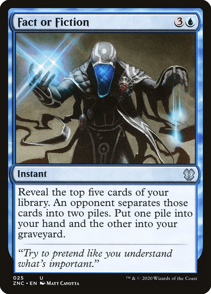 Fact or Fiction [Zendikar Rising Commander] | Good Games Adelaide SA
