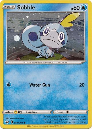 Sobble (054/202) (Cosmos Holo) [Sword & Shield: Base Set] | Good Games Adelaide SA
