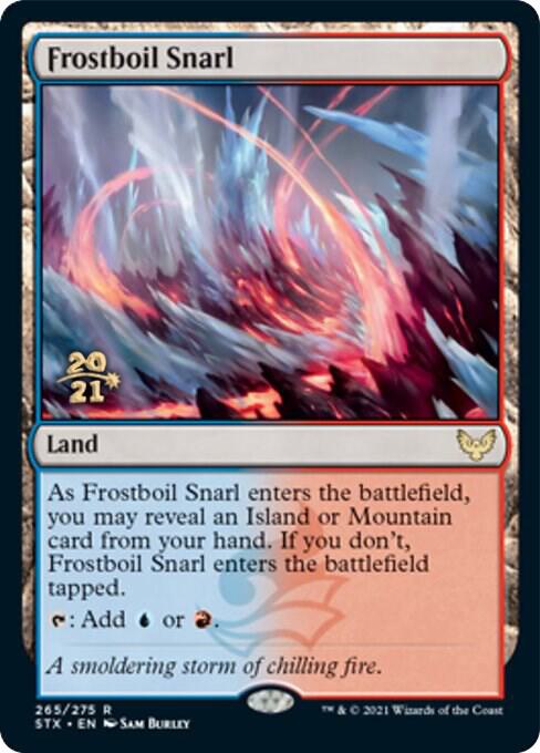 Frostboil Snarl 265 (Prerelease Cards)  - Foil | Good Games Adelaide SA