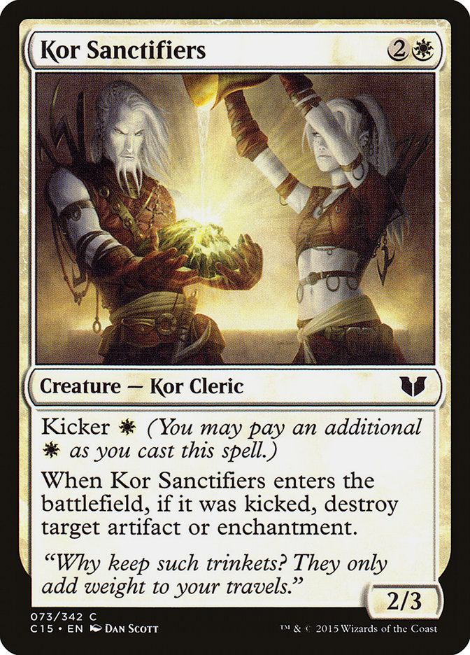 Kor Sanctifiers 73 (Commander 2015)  | Good Games Adelaide SA