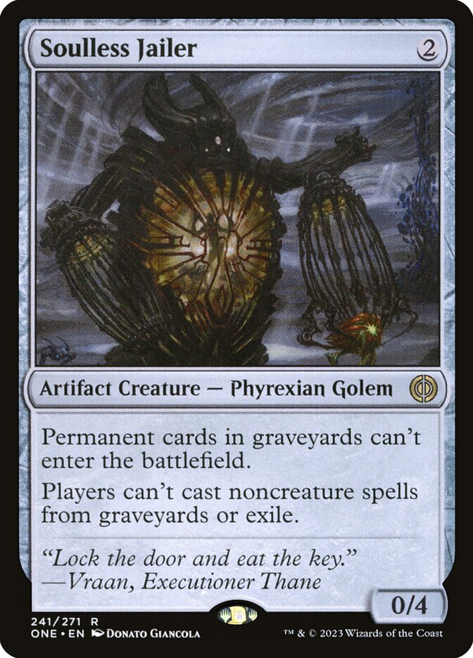 Soulless Jailer 241/271 (Phyrexia: All Will Be One)  - Foil | Good Games Adelaide SA