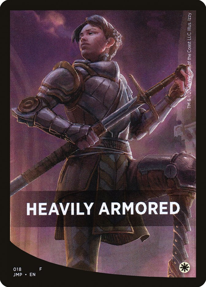 Heavily Armored Theme Card [Jumpstart Front Cards] | Good Games Adelaide SA