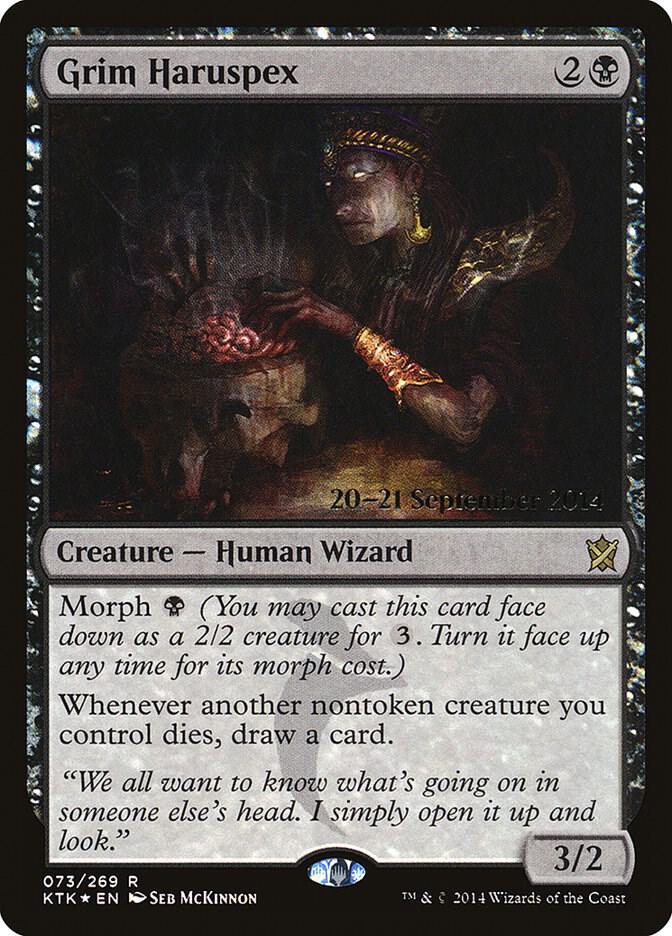 Grim Haruspex 73 (Prerelease Cards)  - Foil | Good Games Adelaide SA