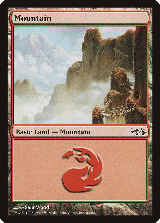 Mountain (62) [Duel Decks: Elves vs. Goblins] | Good Games Adelaide SA