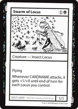 Swarm of Locus (2021 Edition) [Mystery Booster Playtest Cards] | Good Games Adelaide SA