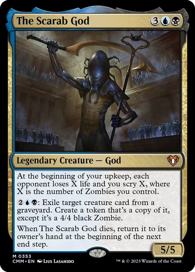 The Scarab God 353 (Commander Masters)  - Foil | Good Games Adelaide SA