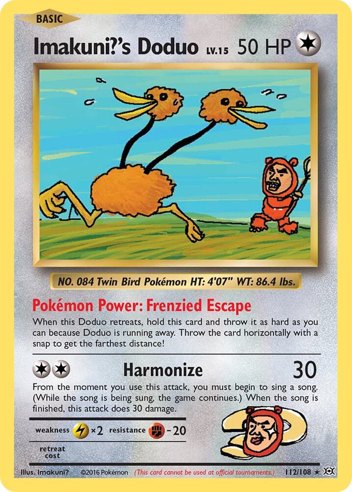 Imakunis Doduo 112/108 (XY - Evolutions)  | Good Games Adelaide SA