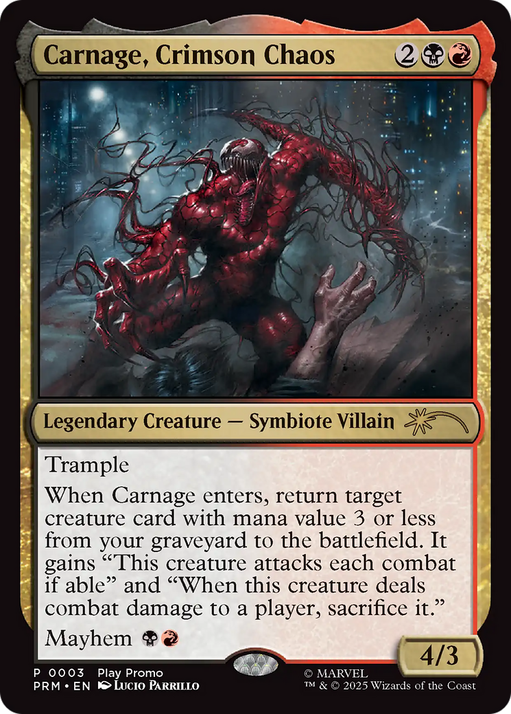 Carnage, Crimson Chaos [Wizards Play Network 2025] | Good Games Adelaide SA