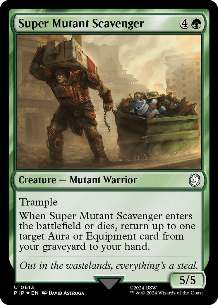 Super Mutant Scavenger (Surge Foil) [Fallout] | Good Games Adelaide SA