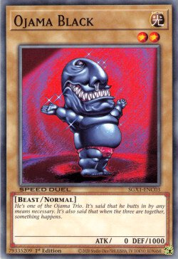 Ojama Black [SGX1-ENC03] Common | Good Games Adelaide SA