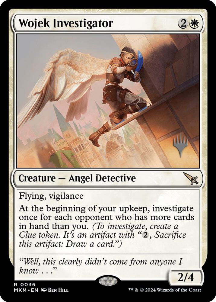 Wojek Investigator 36 (Promo Pack: Murders at Karlov Manor)  | Good Games Adelaide SA