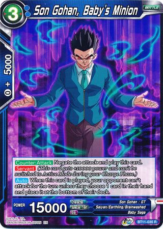 Son Gohan, Baby's Minion [BT11-035] | Good Games Adelaide SA