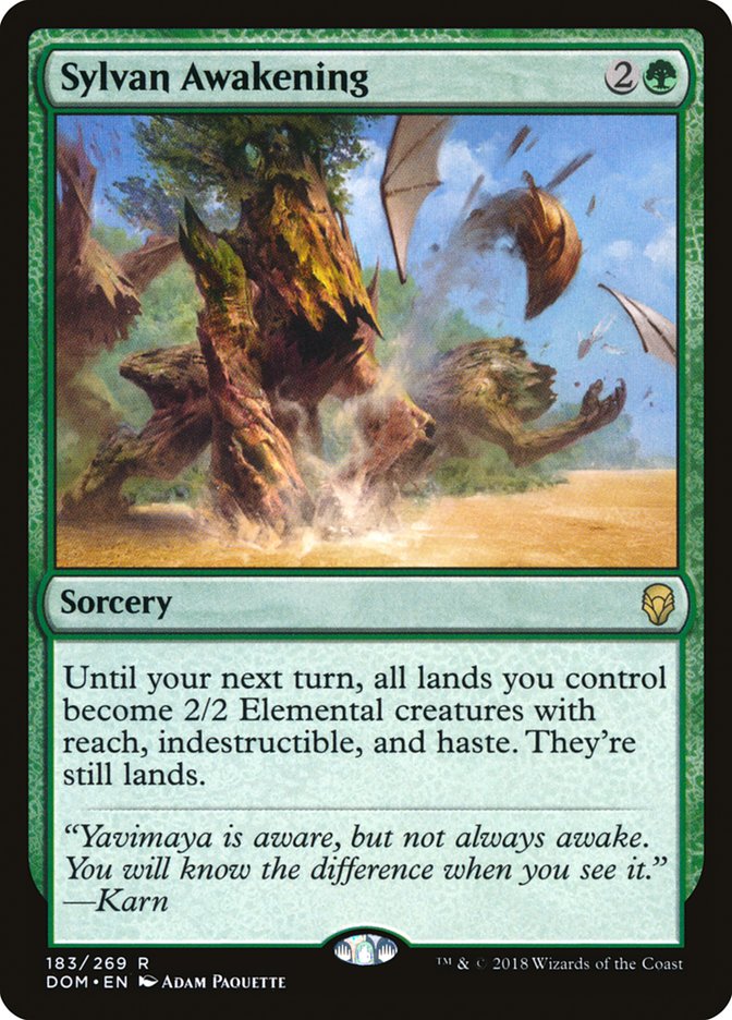 Sylvan Awakening [Dominaria] | Good Games Adelaide SA
