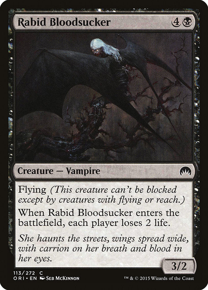 Rabid Bloodsucker 113 (Magic Origins)  - Foil | Good Games Adelaide SA