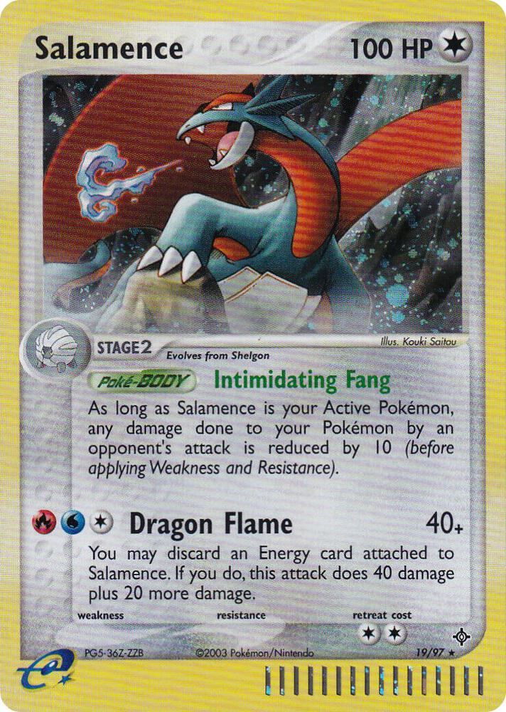 Salamence  19/97 (Nintendo Promos)  - Holofoil | Good Games Adelaide SA